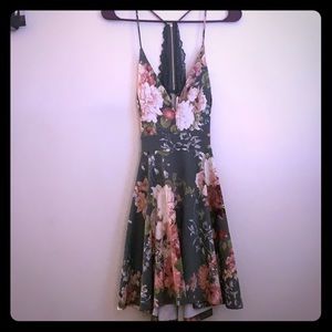 Formal floral dress